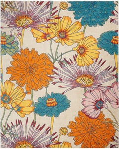 Allur ALR06 Ivory Multicolor Area Rug