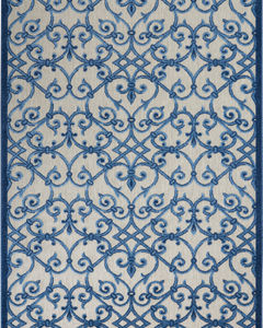 Aloha ALH21 Grey/Blue Area Rug