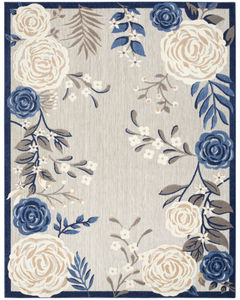 Aloha ALH32 Blue Grey Area Rug