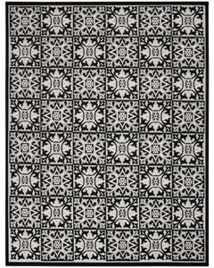 Aloha ALH34 Black White Area Rug