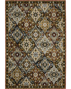 Andorra 2408a Red/Multi Area Rug