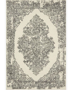 Annie ANN-02 White/Black Area Rug