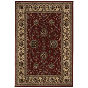 Ariana 130_8 Red/Ivory Area Rug