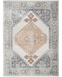 Astra Machine Washable ASW11 Grey Gold Rug