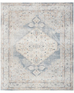 Astra Machine Washable ASW11 Light Blue Rug