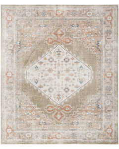 Astra Machine Washable ASW11 Sage Multi Rug