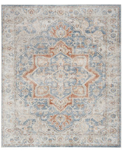 Astra Machine Washable ASW12 Denim Rug
