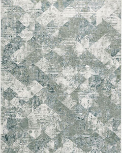 Atwell 3868F Green/Ivory Area Rug