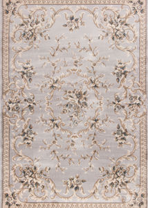 Avalon 5604 Light Grey Aubusson Area Rug