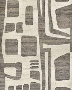 Banquo Mercutio Coffee Ivory Area Rug