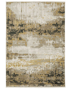Bauer 2061x Gold/Black Area Rug