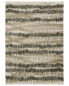 Bauer 8120d Beige/Charcoal Area Rug