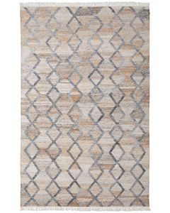 Beckett 0771F Gray/Ivory/Tan Area Rug