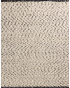 Betty BET-01 Ivory/Black Area Rug