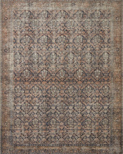Billie BIL-01 Ink/Salmon Area Rug