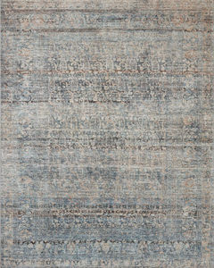 Billie BIL-05 Denim/Blush Area Rug