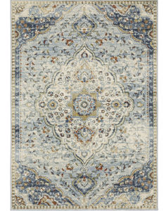 Branson br01a Blue/Multi Area Rug