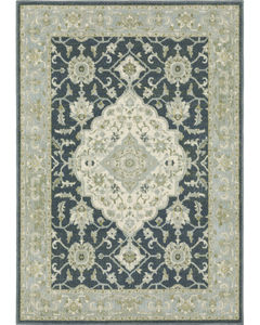 Branson br05a Blue/Ivory Area Rug