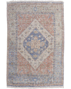 Caldwell 8127F Ivory/Blue/Red Area Rug