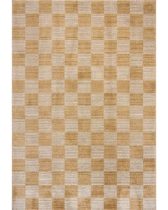 Calvin CLV-01 Apricot/Ivory Area Rug