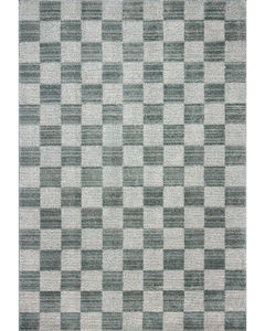 Calvin CLV-01 Blue/Ivory Area Rug