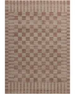 Cali CIL-06 Brick/Natural Area Rug