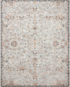 Cassandra CSN-03 Dove/Navy Area Rug