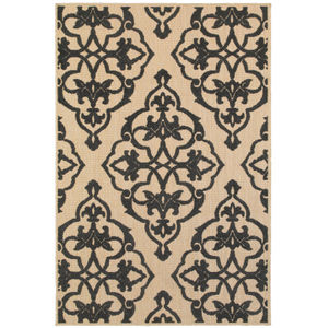 Cayman 1b Sand/Charcoal Area Rug