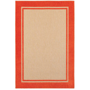 Cayman 5594q Sand/Orange Area Rug