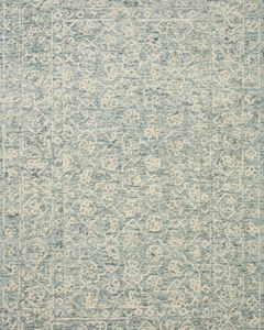 Cecelia CEC-01 Ocean/Ivory Area Rug