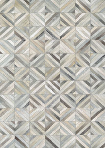 Chalet Blocks Ivory Area Rug