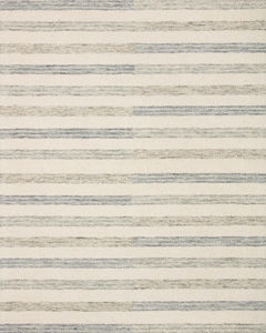 Chris CHR-05 Ivory/Slate Area Rug