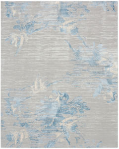 Ck005 Enchanting ECH01 Grey/Sky Area Rug