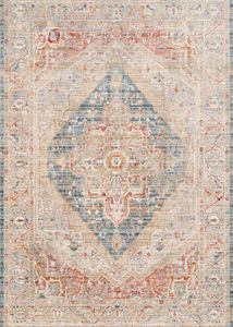 Claire CLE-04 Blue/Multi Area Rug