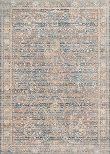 Claire CLE-06 Blue/Sunset Area Rug