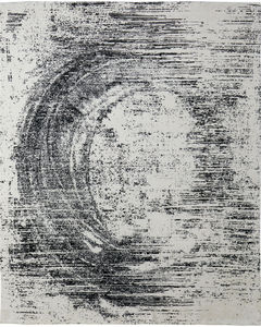 Coda 8928F Black/White Area Rug