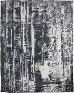 Coda 8929F Black/White Area Rug