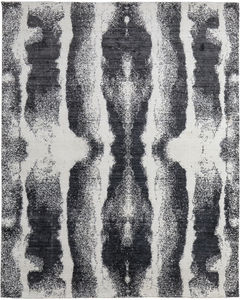 Coda 8930F Black/White Area Rug