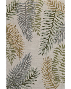 Cove Ivory Ferns Area Rug