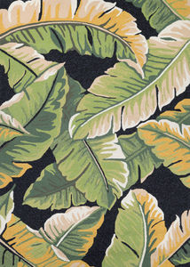 Covington Rainforest Forest Green/Black Rug