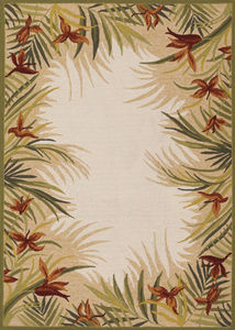 Covington Tropic Gardens Sand/Multi Area Rug