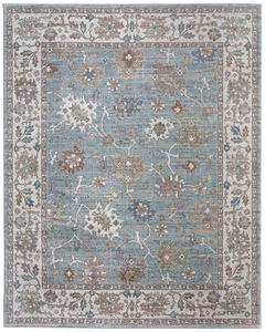 Dartmouth 39QNF Blue/Ivory/Brown Area Rug