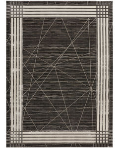 Desire DSR01 Charcoal Silver Area Rug