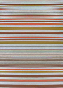 Dolce Striped Sunset Area Rug