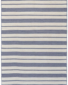 Duprine 0560F White/Ivory/Blue Rug
