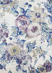 Easton Floral Chic Bone/Multi Area Rug