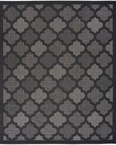 Easy Care NES01 Charcoal/Black Area Rug