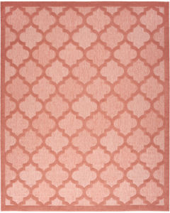 Easy Care NES01 Coral/Orange Area Rug