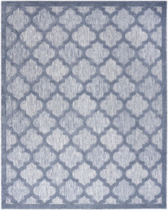 Easy Care NES01 Denim Blue Area Rug