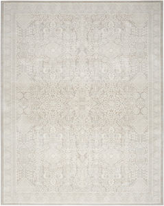 Eco Cycle ECY01 Silver Ivory Area Rug
